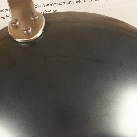 Made In Cookware - 12" Blue Carbon Steel Wok - Made in France Unused - Picture 9 of 9